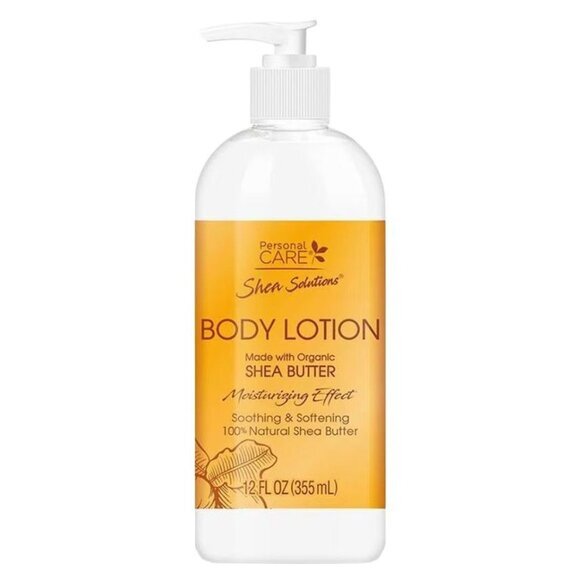Shea Solutions Natural Shea Butter Body Lotion Soothes & Softens Skin 12 oz NEW - Picture 5 of 5